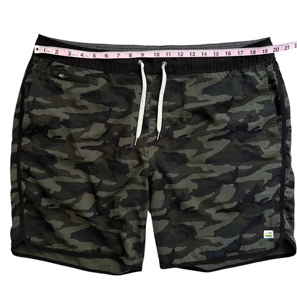 Vuori Camouflage Swim Trunks - Picture 5 of 12